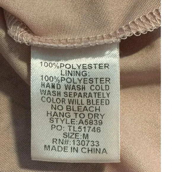 Umgee USA Women's Medium Floral‎ Print Long Sleeve Dress Multicolor A-Line Boho - Picture 7 of 7